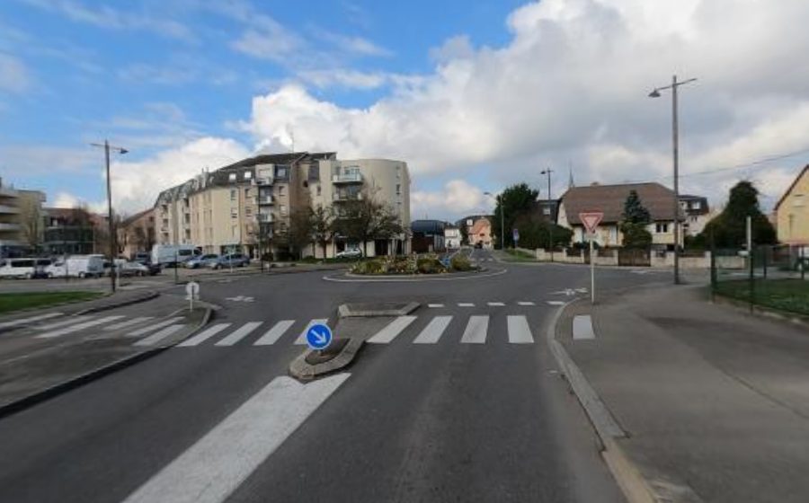 Vue du Rond-Point de l'Europe