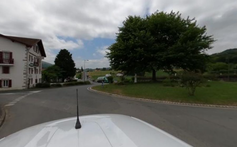 Vue du Rond-point de Larceveau