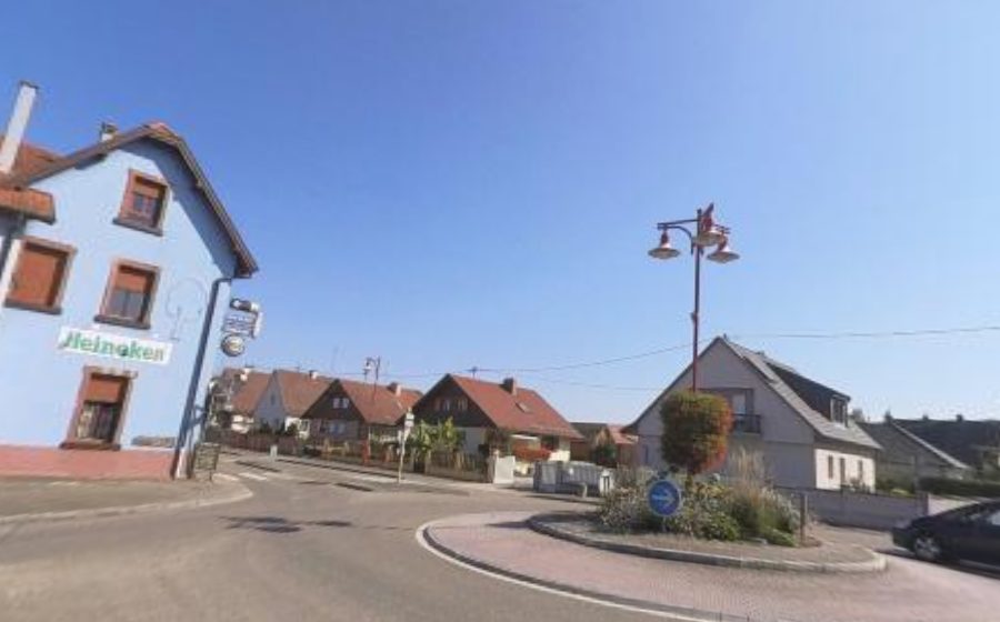 Vue du Route de Marckolsheim