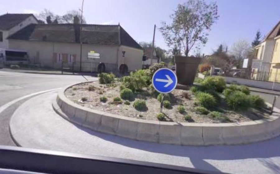Vue du Rond-Point Daniel Pecheux