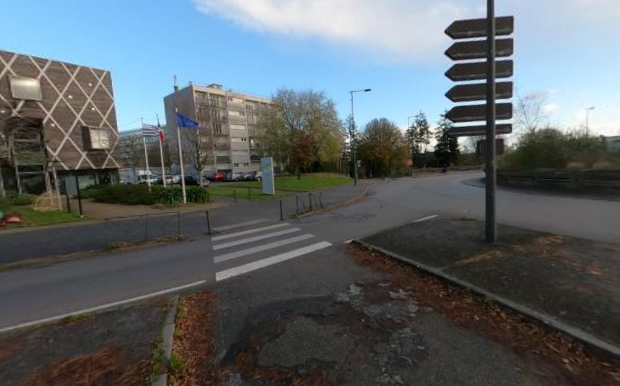 Vue du Rond-Point Missak et Mélinée Manouchian