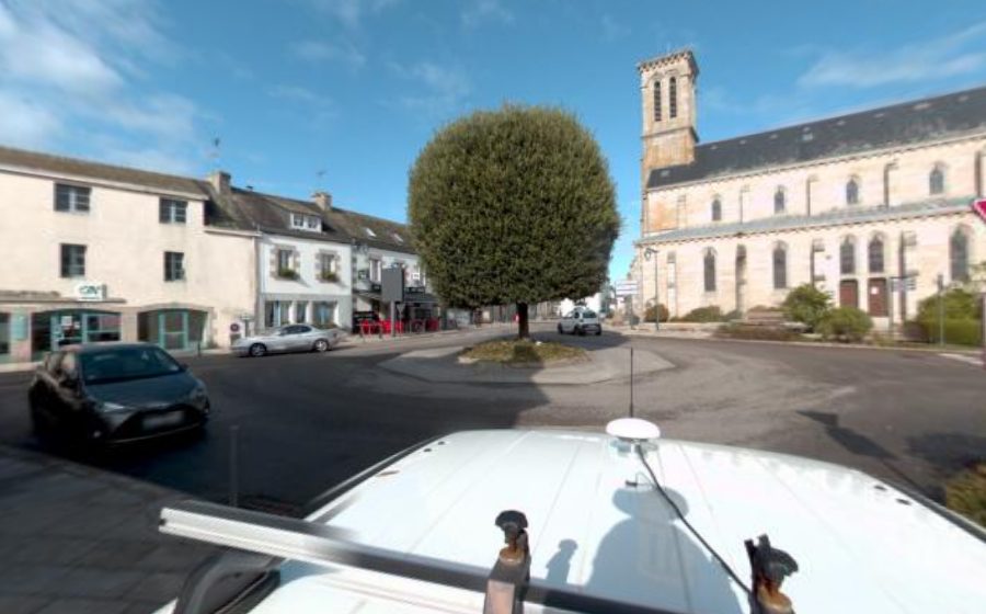 Vue du Rond-Point de Nevéz