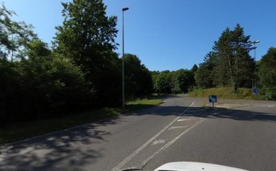 Vue du Carrefour de la Faisanderie