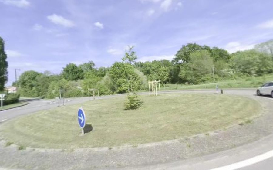 Vue du Rond-Point du Chef d'Âne
