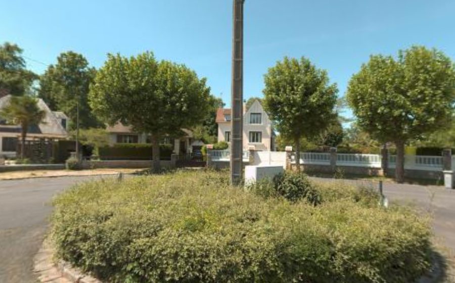 Vue du Rue des Platanes