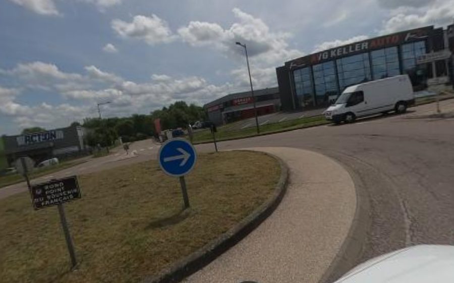 Vue du Rond-Point du Souvenir Français