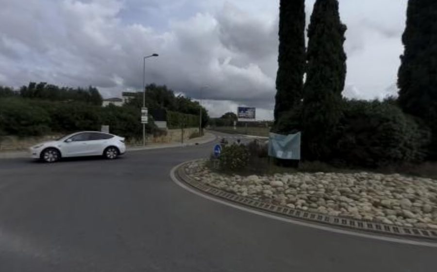 Vue du Ront-point des Hyèrois de Valloriate et du Piémont