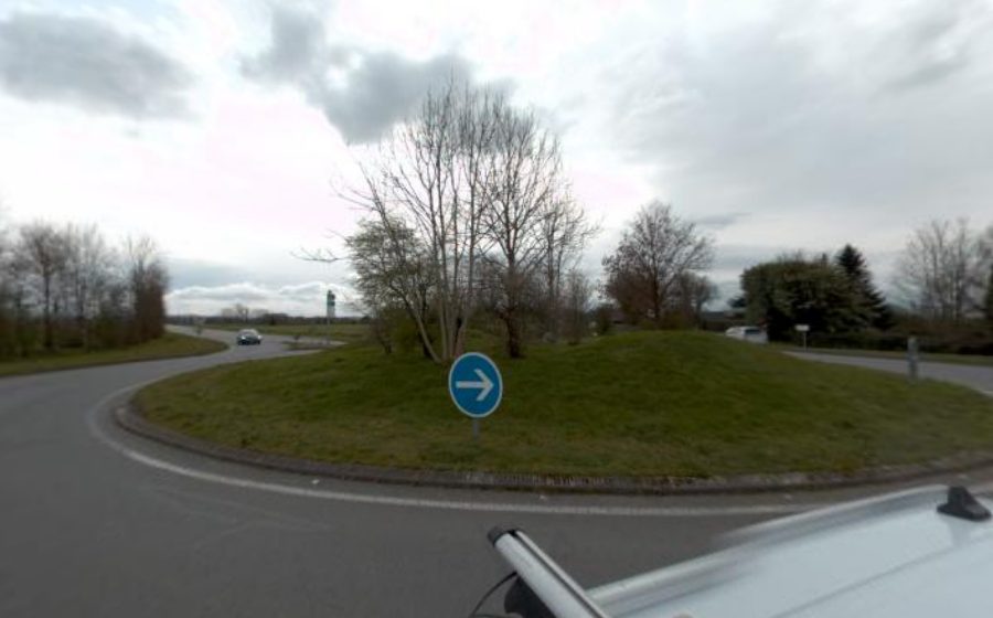 Vue du Rond-Point de Kervenac'hant