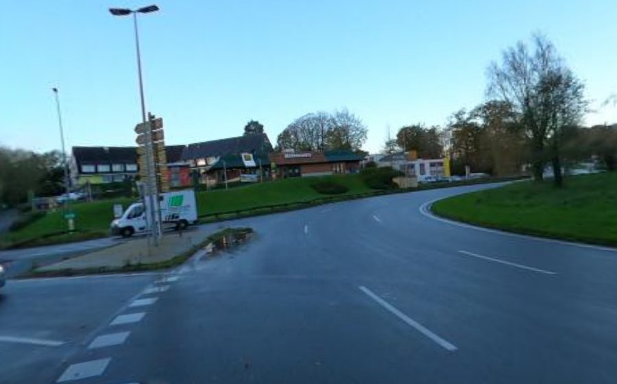 Vue du Rond-Point de Kerustum