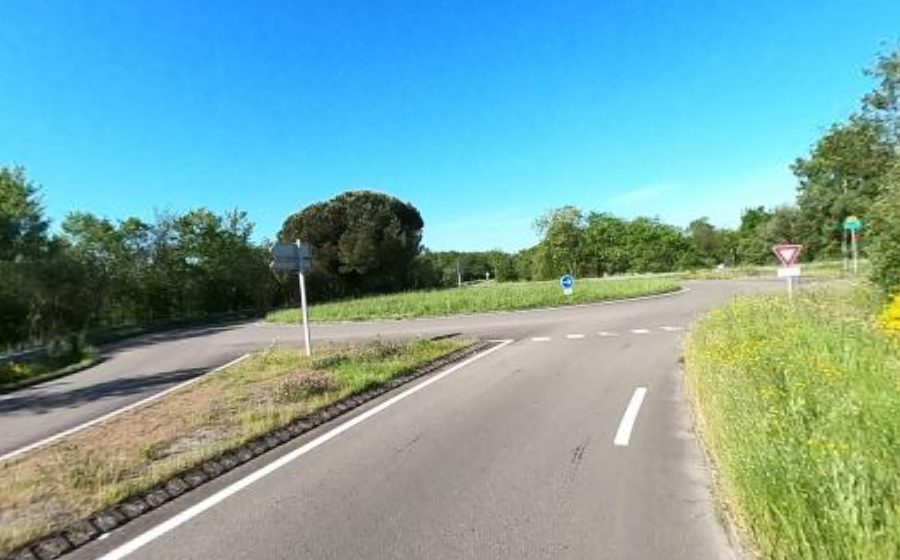 Vue du Rond-point des Landes de Bigot