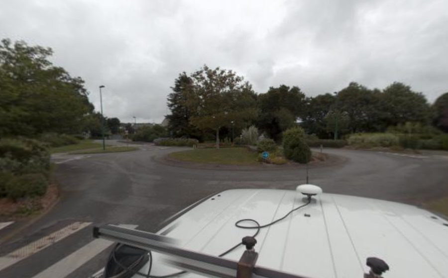 Vue du Rond-Point de Kervénouel