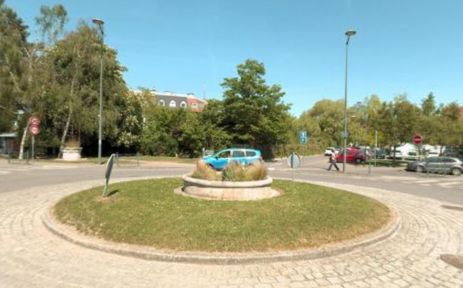 Vue du Rond-Point du Dragon