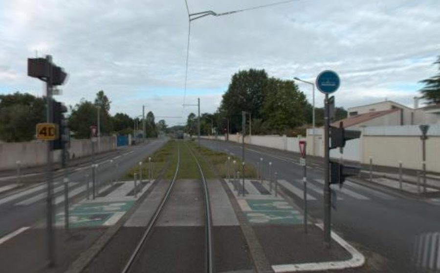 Vue du Avenue de Canéjan