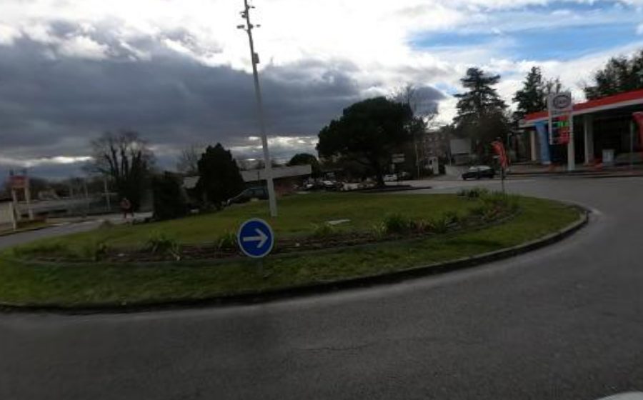 Vue du Rond-Point de Merzhausen