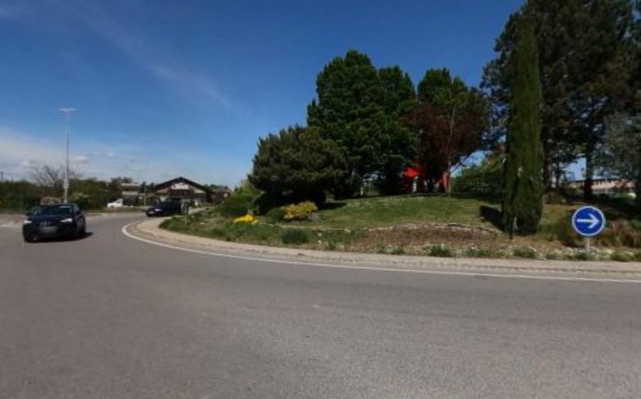 Vue du Rond-Point de la Fusée