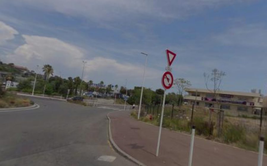 Vue du Rond-Point de Super Antibes