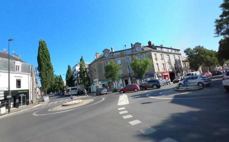 Vue du Rond-Point de Rennes