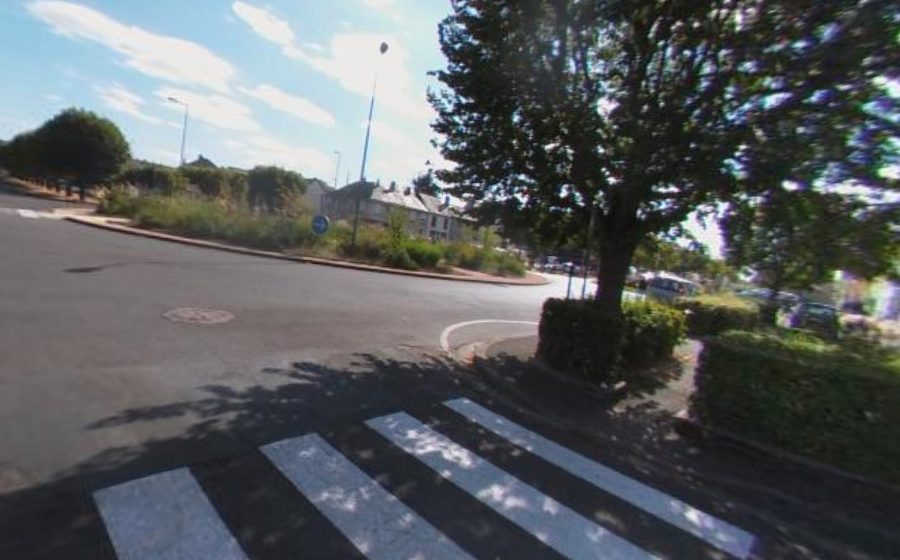 Vue du Rond-Point des Déportés