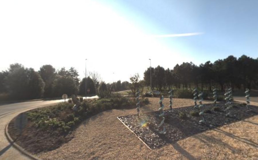 Vue du Rond-point anonyme n°43685046