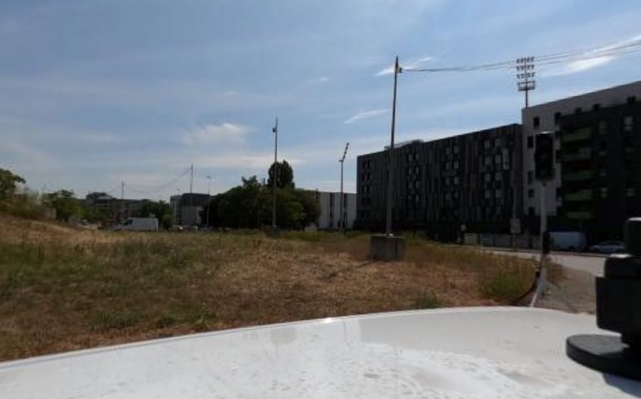 Vue du Rond-Point de la Motte
