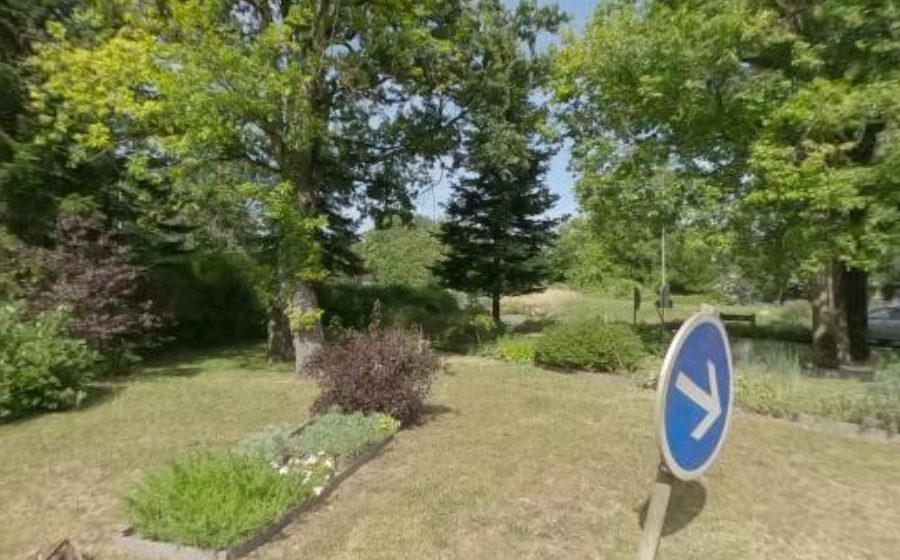 Vue du Rond-Point Buchloe