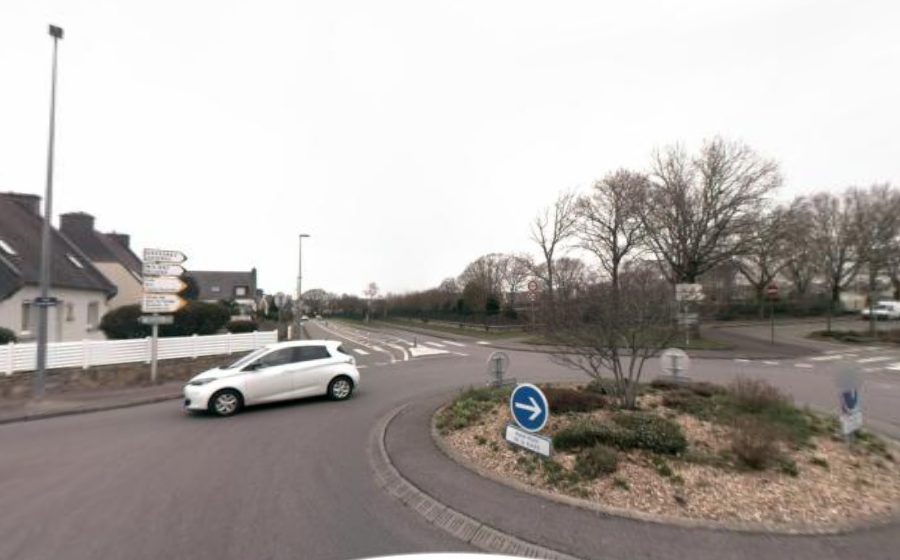 Vue du Rond-Point de la Gare