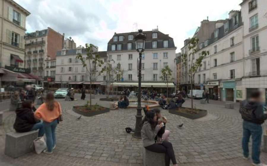 Vue de la Place de la Contrescarpe