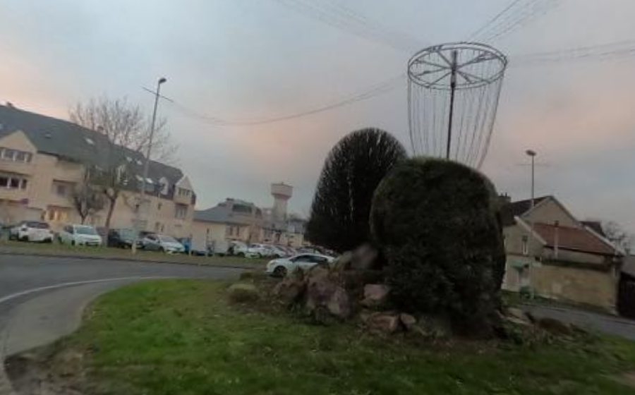 Vue du Rond-Point de l'Europe