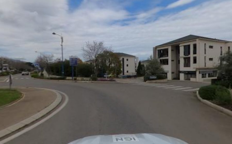 Vue du Avenue de Borgo