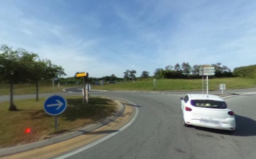 Vue du Rond-point anonyme n°46481720