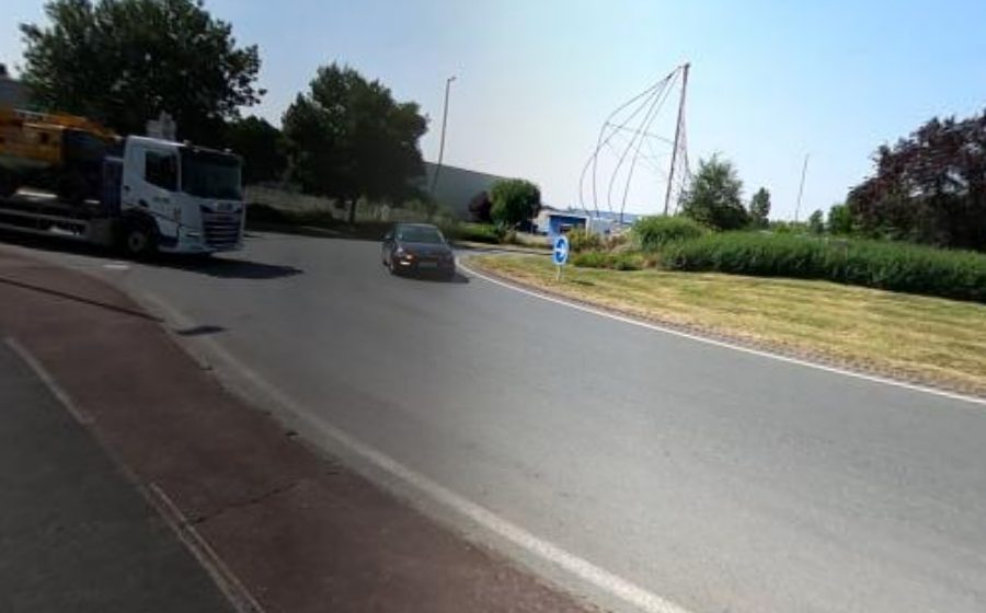 Vue du Rond-Point de l'Atlantique