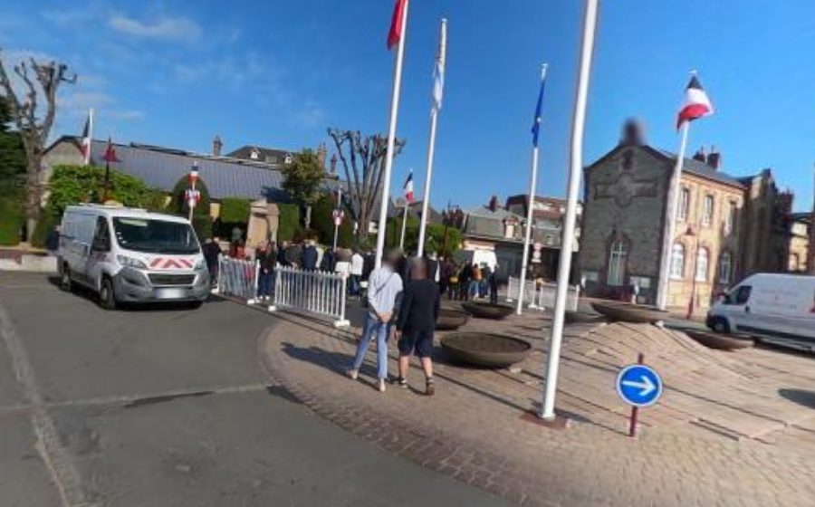 Vue du Place de la Mairie