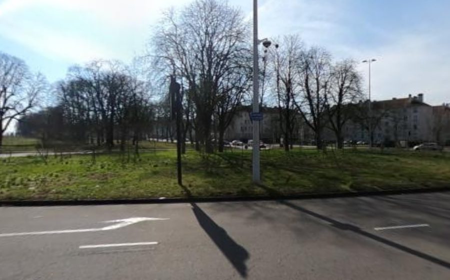 Vue du Rond-Point du 8 Mai 1945