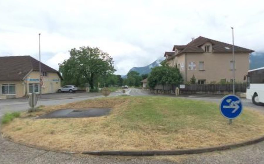 Vue du Carrefour de Saumont