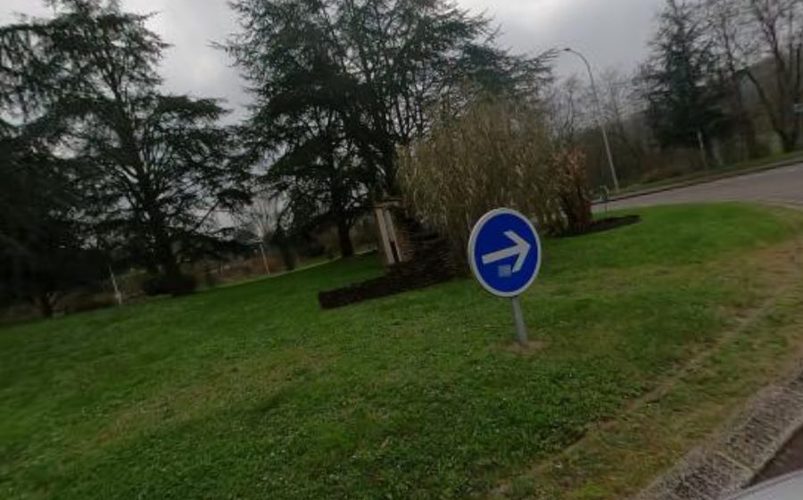 Vue du Rond-Point des Clarisses