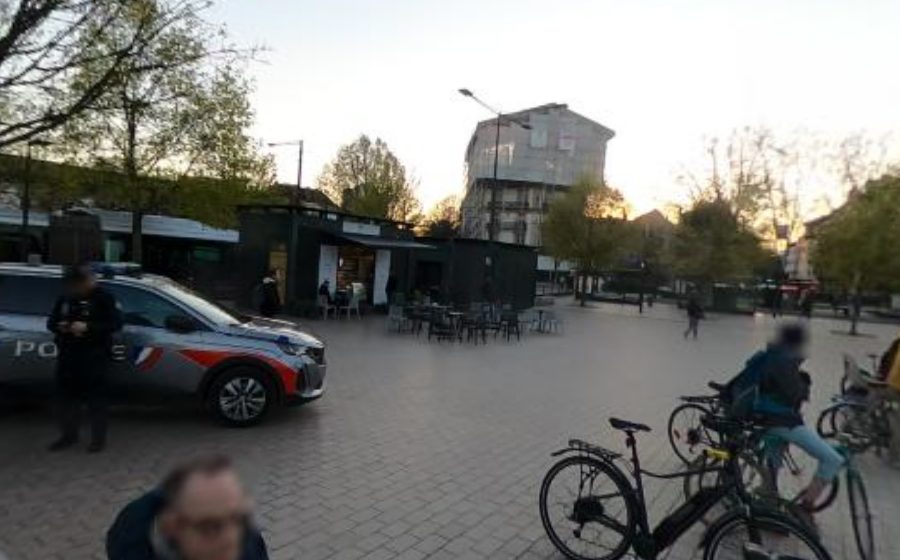 Vue du Place de la République