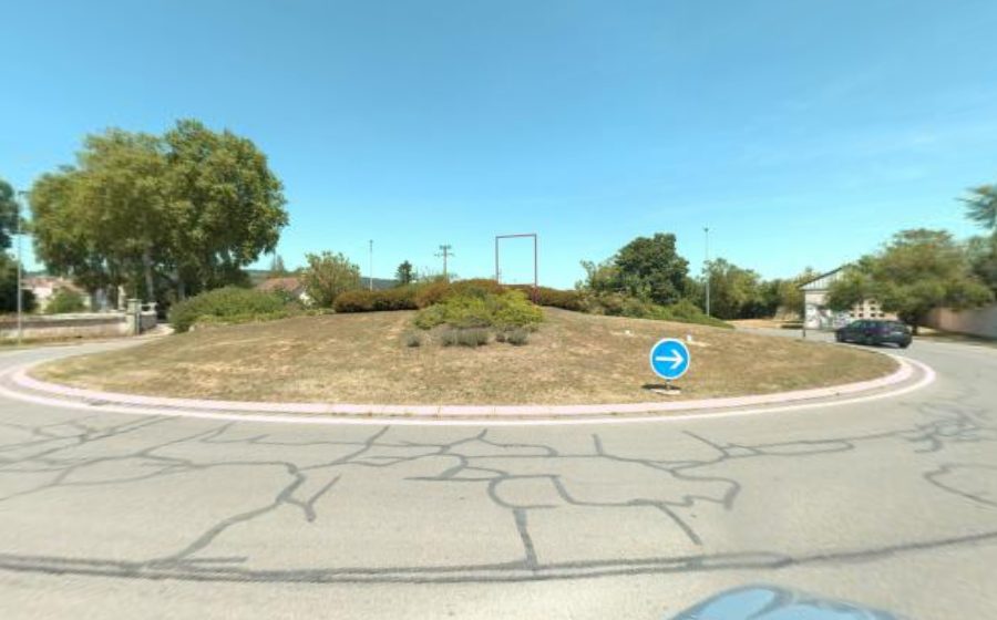 Vue du Rond-point anonyme n°4968420