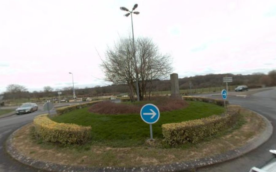 Vue du Rond-point anonyme n°49745279