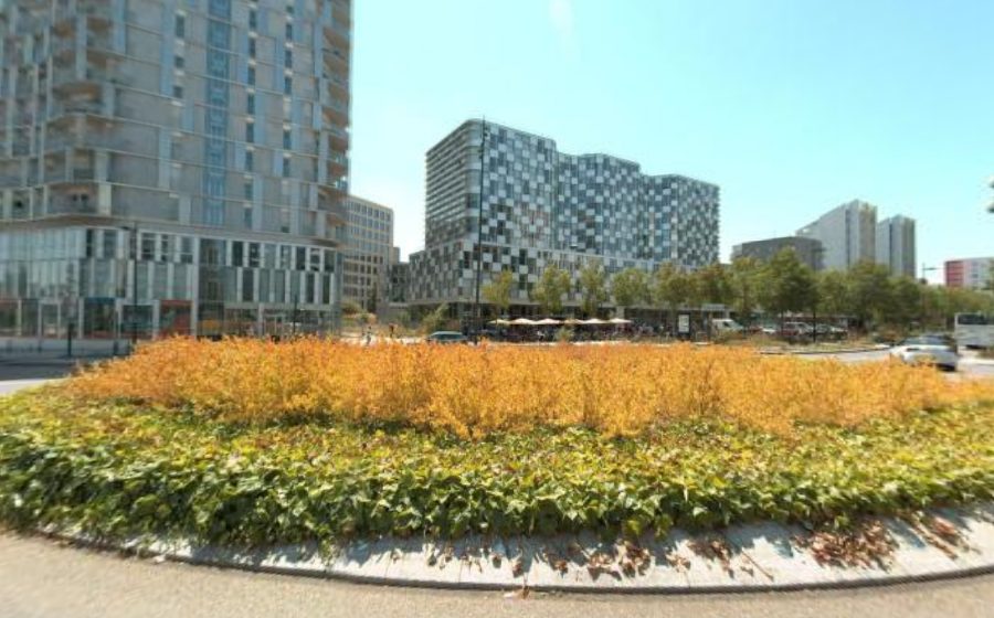 Vue du Rond-Point de Berlin