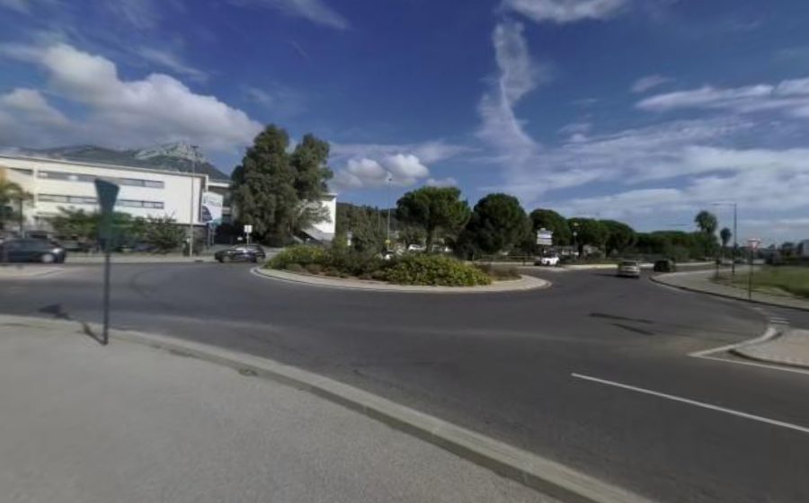 Vue du Rond-Point de la Villa ROMAINE
