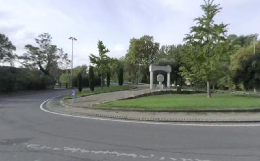 Vue du Rond point du Logis du Loup