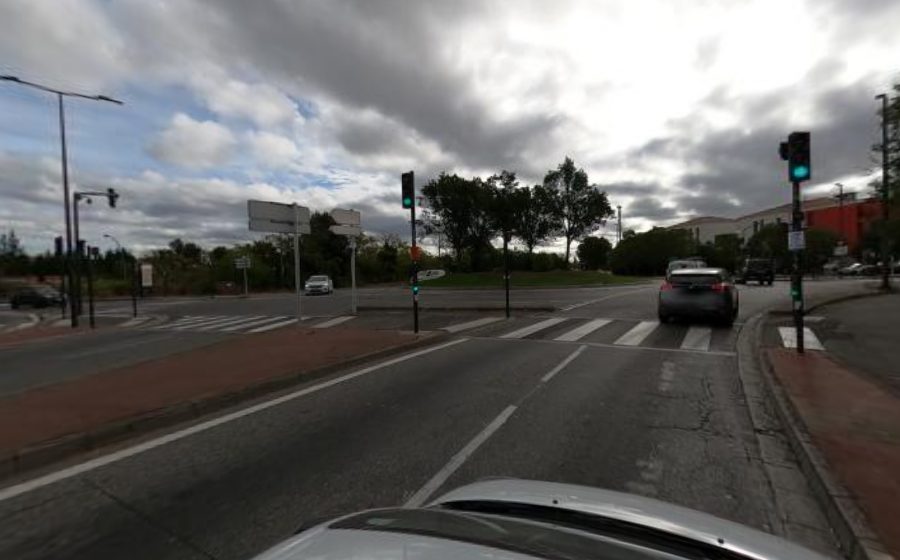 Vue du Rond-Point du Sergent Michel Vidal