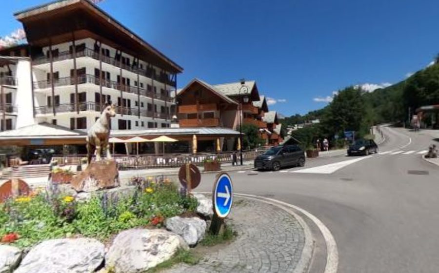 Vue du Rond-Point du Chamois