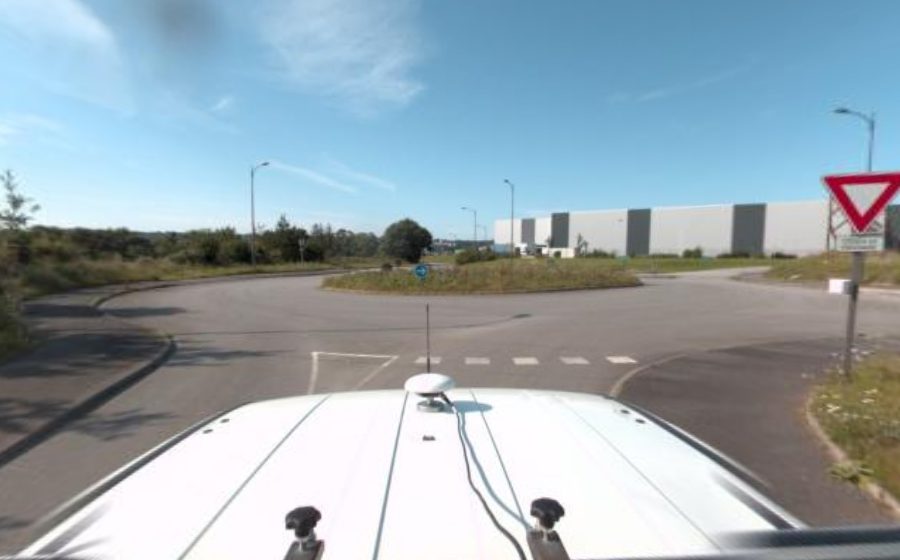 Vue du Rond-Point de Kerhamus