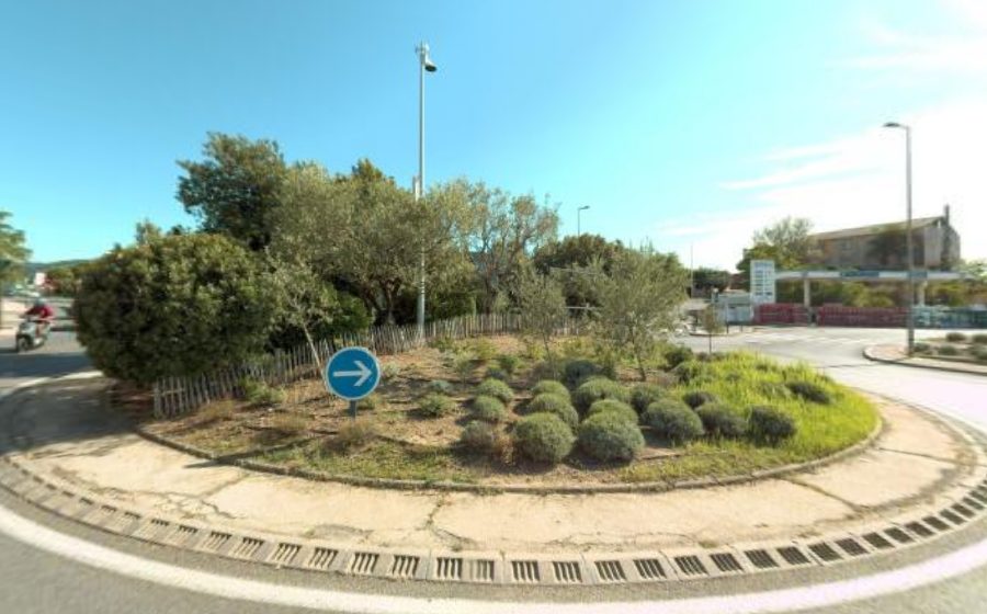 Vue du Rond-Point de l'Abbé Pierre