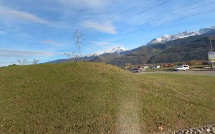 Vue du Route de Lancey