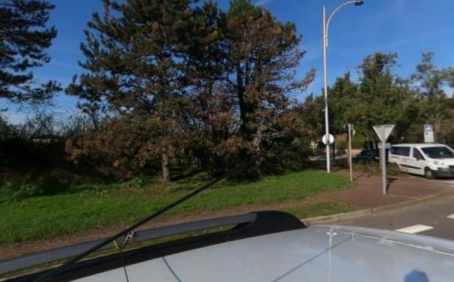 Vue du Rond-Point Antoine de Saint-Exupéry