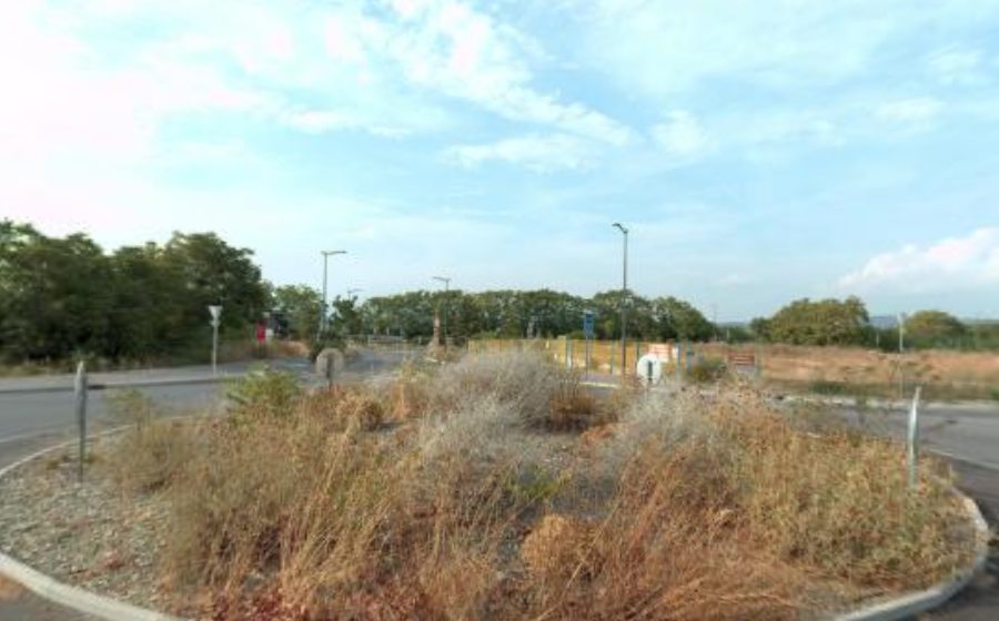 Vue du Rond-Point de Coudourousse