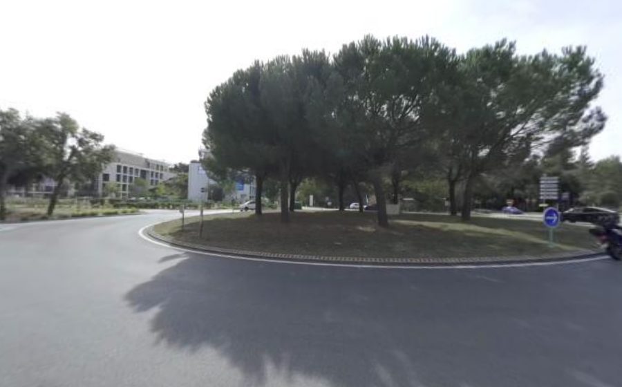 Vue du Carrefour du Golf