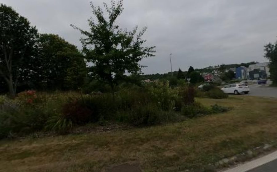 Vue du Rond-Point du Froutven